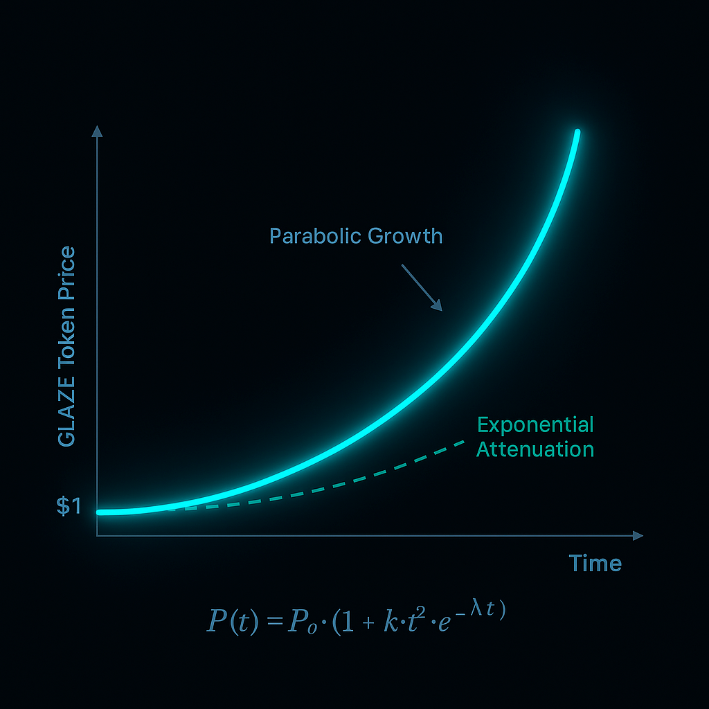 Parabolic growth chart